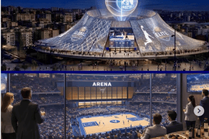Napoli Basket, svelato il rendering della nuova arena da 15.000 posti