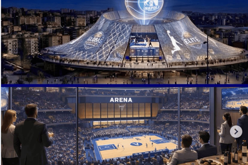 nuova arena Napoli Basket