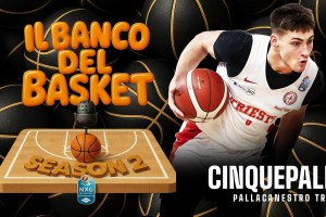 Pallacanestro Trieste: Zeno Cinquepalmi è l’ospite di “Il Banco del Basket”
