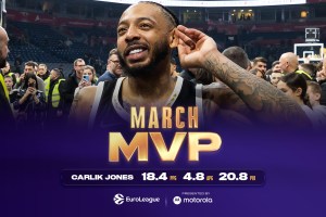 Carlik Jones named EuroLeague MVP for March