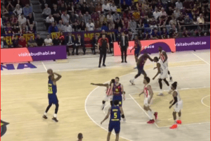 Will Clyburn on fire, 6/6 da tre nel primo tempo del Play-In tra Barcellona e Stella Rossa