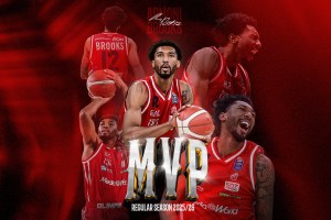 Armoni Brooks mvp, la celebrazione di Olimpia Milano