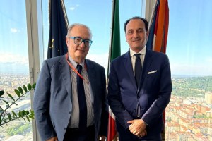 Il presidente LBA Maurizio Gherardini incontra il presidente della Regione Piemonte Alberto Cirio