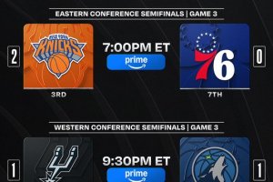 NBA Playoffs Live: due Gara 3 pesantissime con 76ers-Knicks e Wolves-Spurs