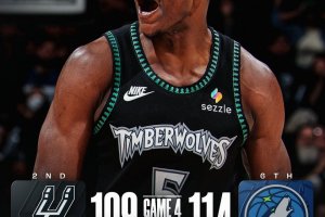 Edwards accende il quarto periodo, Minnesota riapre tutto: Spurs ko