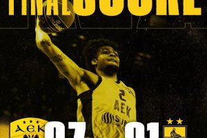 AEK, passo da playoff: la BCL è già alle spalle, battuto l’Aris