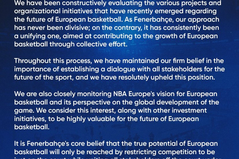 Fenerbahce NBA Europe