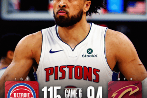 I Detroit Pistons forzano gara 7! Cleveland Cavaliers superati in gara 6