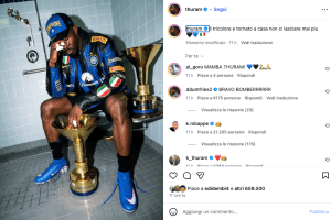 Marcus Thuram omaggia Kobe Bryant dopo lo scudetto dell’Inter
