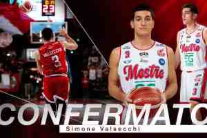 Gemini Basket Mestre: confermato Simone Valsecchi