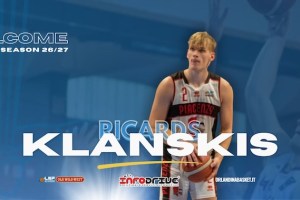 Ricards Klanskis torna all’Orlandina Basket
