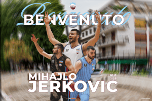 Mihajlo Jerkovic, voglia e forza al servizio della Sebastiani Rieti