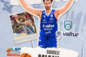 Ufficiale: Gabriele Miani rimane con la Valtur Brindisi