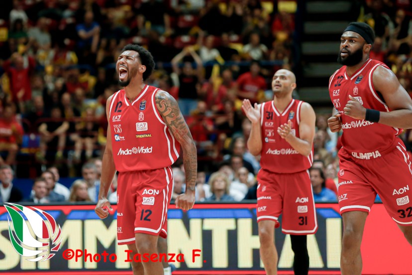 LBA Playoff gara 3 Olimpia Milano - Germani Brescia