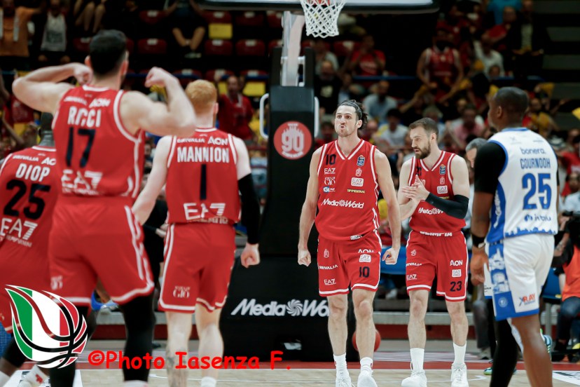 LBA Playoff gara 3 Olimpia Milano - Germani Brescia