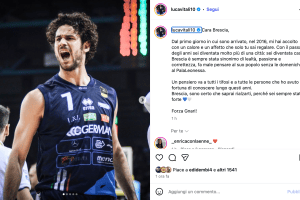 Luca Vitali saluta Brescia: «Sei diventata casa, saprai rialzarti»