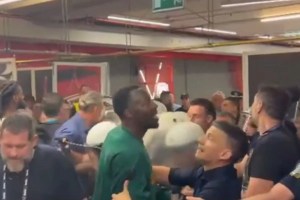 Tensione al SEF, i giocatori del Panathinaikos volevano andare negli spogliatoi dell’Olympiacos