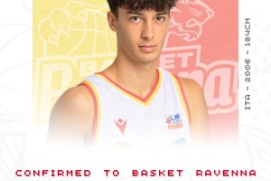 OraSì Basket Ravenna: c’è il rinnovo di Alessandro Feliciangeli