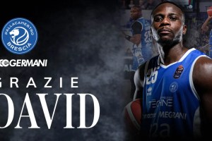 Germani Brescia: ufficiale l’addio di David Cournooh