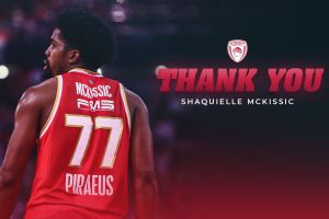 Olympiacos officially part ways with Shaquielle McKissic after seven years
