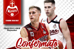 Legnano Knights: ufficiale la conferma di Francesco Oboe