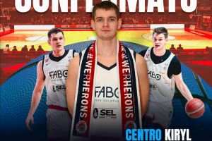 Fabo Herons Montecatini conferma Kiryl Tsetserukou
