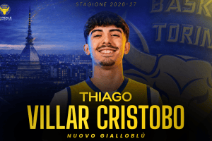 Basket Torino firma Thiago Villar Cristobo con un accordo biennale