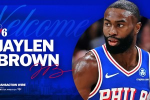 Philadelphia 76ers officially acquire Jaylen Brown