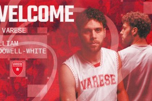 Pallacanestro Varese officially sign William McDowell-White