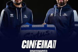 VL Pesaro: conferme per Giovanni Pigalarga e Matteo Aluigi