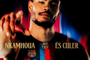 Olivier Nkamhoua brilla al debutto con il Barcellona