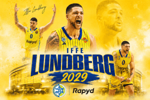 Maccabi Tel Aviv extend Iffe Lundberg for three more seasons