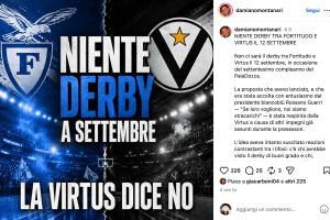 Niente derby Fortitudo-Virtus per i 70 anni del PalaDozza