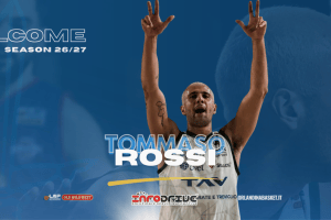 Orlandina Basket, arriva Tommaso Rossi