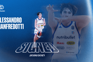 Treviso Basket firma Alessandro Manfredotti