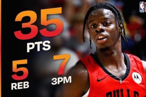 35 punti al debutto, il record di Caleb Wilson