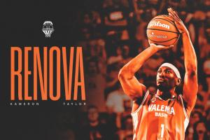 Valencia Basket rinnova Kameron Taylor fino al 2028