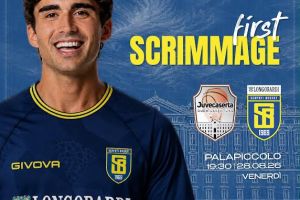 Longobardi Scafati, primo scrimmage contro la Juvecaserta