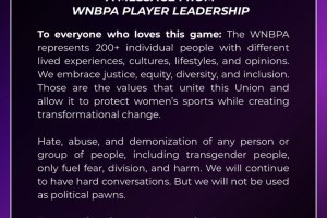 WNBPA responds to Enes Kanter Freedom: “We will not be used as political pawns”