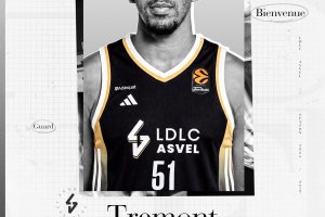 LDLC ASVEL officially signs Tremont Waters
