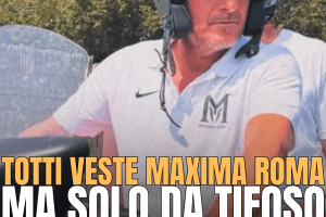 Francesco Totti Shows Support for New Born Team Maxima Roma