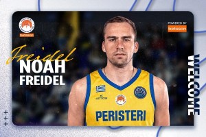 Noah Freidel officially joins Peristeri Betsson