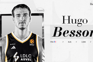ASVEL officially signs Hugo Besson
