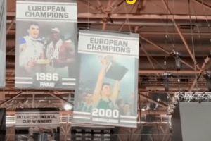 Giannakopoulos admits removing Dejan Bodiroga’s banner from OAKA was a mistake