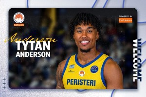 Peristeri Betsson officially signs Tytan Anderson