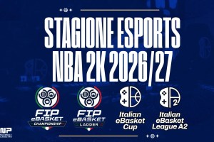 Riparte la stagione dell’eSports FIP con NBA 2K27: confermate le collaborazioni con LBA e LNP