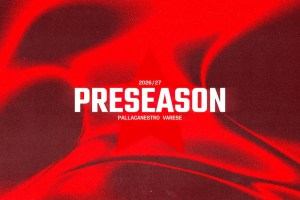 Pallacanestro Varese, gli appuntamenti della preseason biancorossa