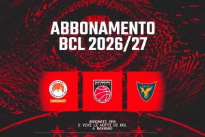 L’Europa torna a Varese: la campagna abbonamenti per le gare di Basketball Champions League