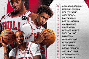 I Chicago Bulls annunciano il roster per il training camp