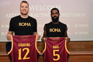 BC Roma, Strautiņš e Davis si presentano: Possiamo costruire qualcosa di importante